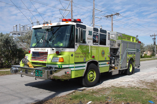 Engine 30 on a call